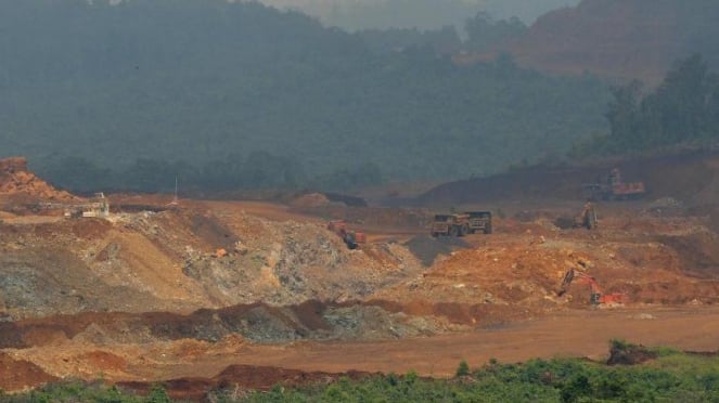 Tambang nikel PT. Vale Indonesia Tbk di Sorowako, Luwu Timur, Sulawesi Selatan